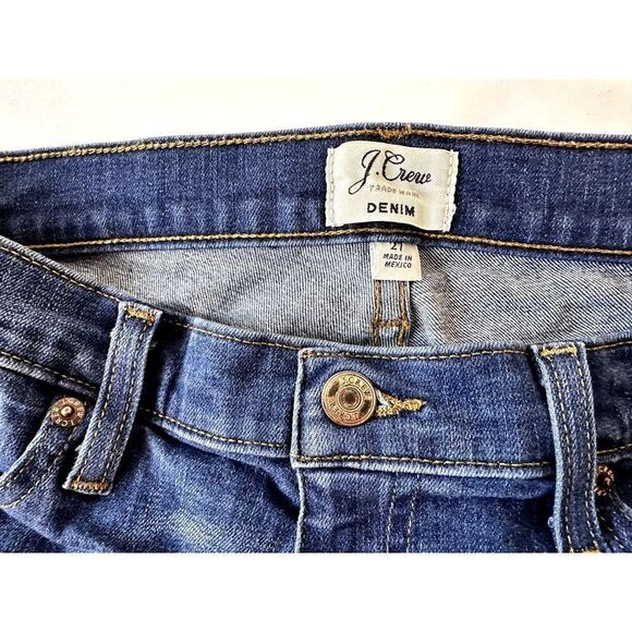 J. Crew Jean Shorts Cut-Offs Denim Blue - Women's Size 27 - Picture 5 of 6